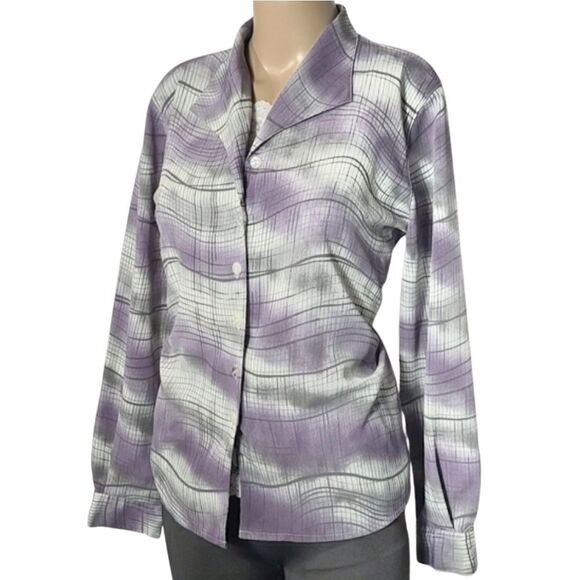 Alfred Dunner Button Up Shirt - Picture 1 of 9